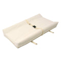 Organic Contoured Changing Pad - Lightweight Waterproof Comfort