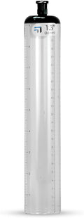 LeLuv 6mm Thick Walled Cylinder 1.3in x 9in - Seamless Clear