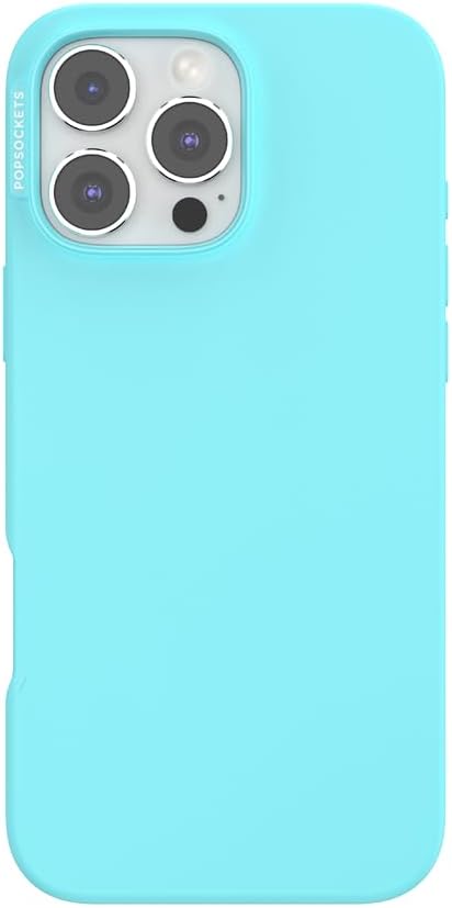 PopSockets iPhone 16 Pro Max Case with MagSafe - Butterfly Pea Blue