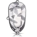 Mamibaby Baby Lounger Cover Leaves Pattern - Portable Adjustable