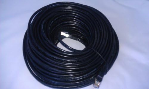 100ft Ethernet Cable - High-Speed Cat5e Shielded Network Cable