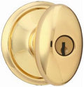 Schlage F51SIE605 Siena Entrance Lock with Bright Brass Finish