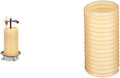 Candle by the Hour 80-Hour Vertical Candle and 48-Hour Refill - Long