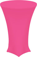 Highboy Spandex Tablecloth 32x43 Rose Pink - Perfect Fit for Stylish Events!