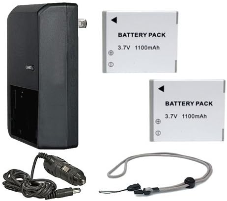 Canon PowerShot SX710 HS High Capacity Batteries & Charger Set