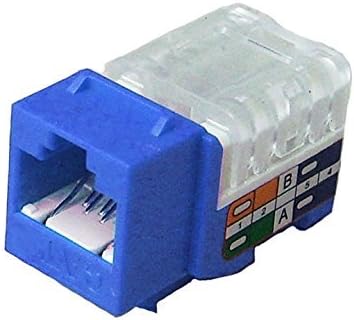 Kwikjack CAT5E Data Jack Pack - High-Density Design for Easy Use