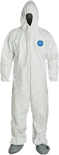 DuPont Tyvek 400 Coverall with Hood for Complete Body Protection