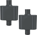 Pair of Single Chamber Performance Race Muffler 2.25in Center/Center