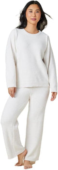 Softies Marshmallow Reverse Seam Crew Neck Lounge Set (Style C876)
