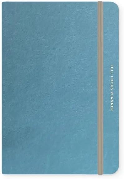 Full Focus Vegan Leather Planner for Daily Goal Setting