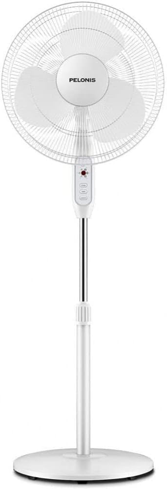 PELINOS 16ft' Pedestal Fan: Powerful Cooling with Remote Control