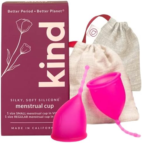 Curved Comfort Menstrual Cup - USA Made