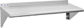 Hally Stainless Steel Shelf 12 x 36 in 250 lb - Commercial Wall Mount