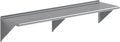 72 in x 18 in Stainless Steel Wall Shelf - Heavy Duty NSF Certified