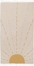 Sand Cloud Turkish Beach Towel - Sand Free, Quick Dry Sunrise
