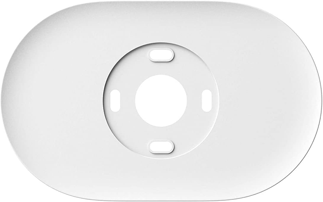 Google Nest Thermostat Trim Kit - Customizable Design - Snow