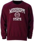 Barnesmith Crewneck Sweatshirt for College Heritage Logo - Soft sleeve