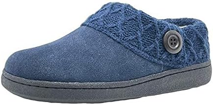 Clarks Women's Knit Scuff Slippers for Cozy Indoor Comfort
