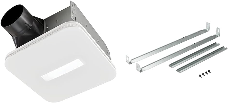 Broan-NuTone AER80CCTK CleanCover Bath Fan with LED Light