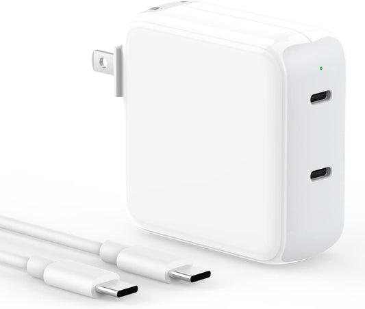 High-Speed 67W Dual Port Charger for Apple Devices