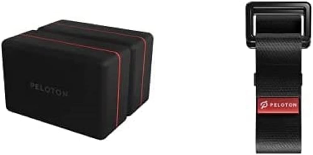 Peloton Yoga Block & Strap Set for Enhanced Practice