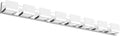 Tipace 8 Lights Modern LED Chrome Vanity Light - Bright Up/Down