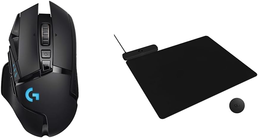 G502 Lightspeed Wireless Gaming Mouse with Powerplay Pad