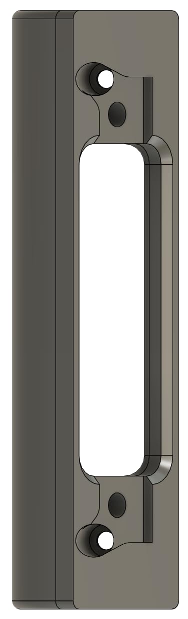 Enhance Security: 50 Black Doorbell Mount