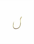 Eagle Claw Salmon Egg Up Eye Offset Hook, Gold - Reliable Salmon