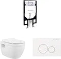 Swiss Madison Well Made Forever Toilet Tank Carrier & Wall Hung