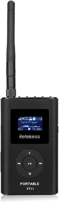 Retekess FT11 FM Transmitter - Portable FM Broadcast for Church