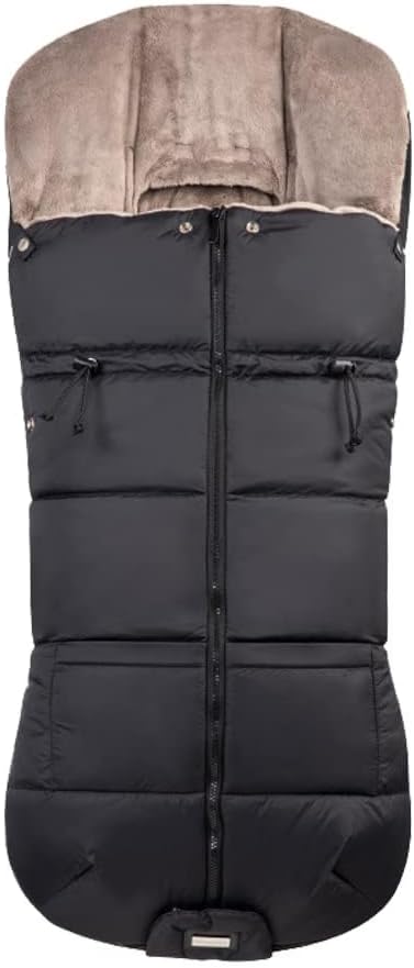 Universal Winter Stroller Footmuff with Warm Gloves for Babies