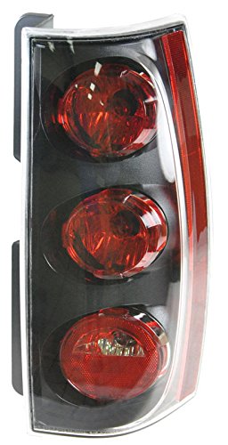 TRQ Passenger Side Tail Light Assembly for GMC Yukon Denali 2007-2014