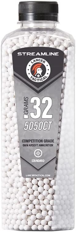 Lancer Tactical Polished Airsoft Pellets BBS for Competition Use