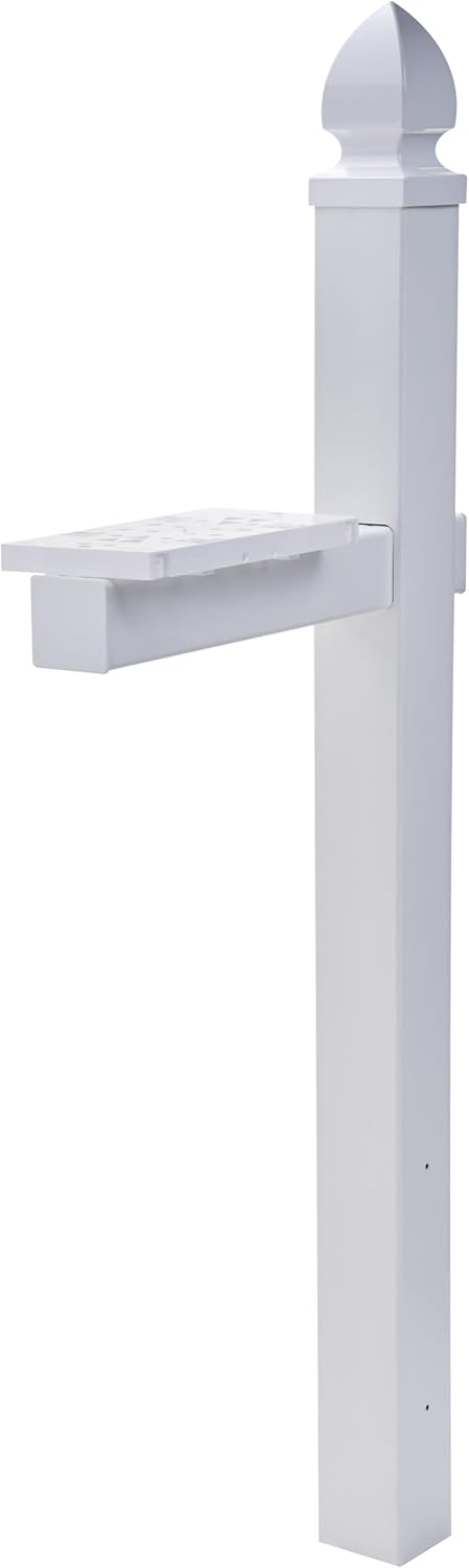 Architectural Mailboxes Whitley Plastic Mailbox Post for Easy Setup