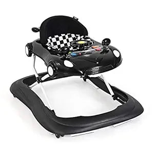 HONEY JOY Baby Walker with Adjustable Height & Music Features