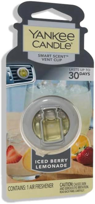 Yankee Candle Iced Berry Lemonade Vent Clip - Up to 30 Days Fresh
