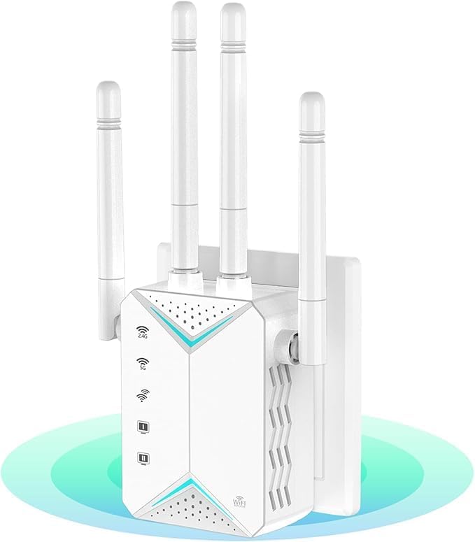 2025 WiFi Extender Signal Booster for Home - Long Range Internet