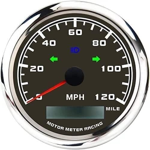 GPS Speedometer with Turn Signal for Cars and Motorcycles