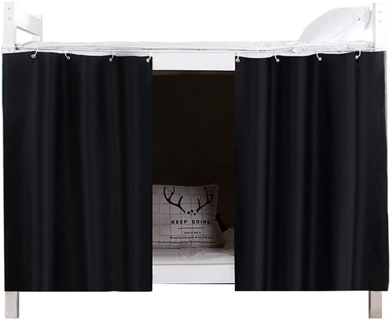 Blackout Bunk Bed Curtains for Full: Easy Install, 2 Panels!
