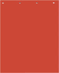 Buyers Products RC30PPR 2 Pack Red Polymer Mudflaps - Tough All-Season