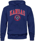 Barnesmith Hooded Sweatshirt Unisex - Soft Cotton/Poly Jayhawks