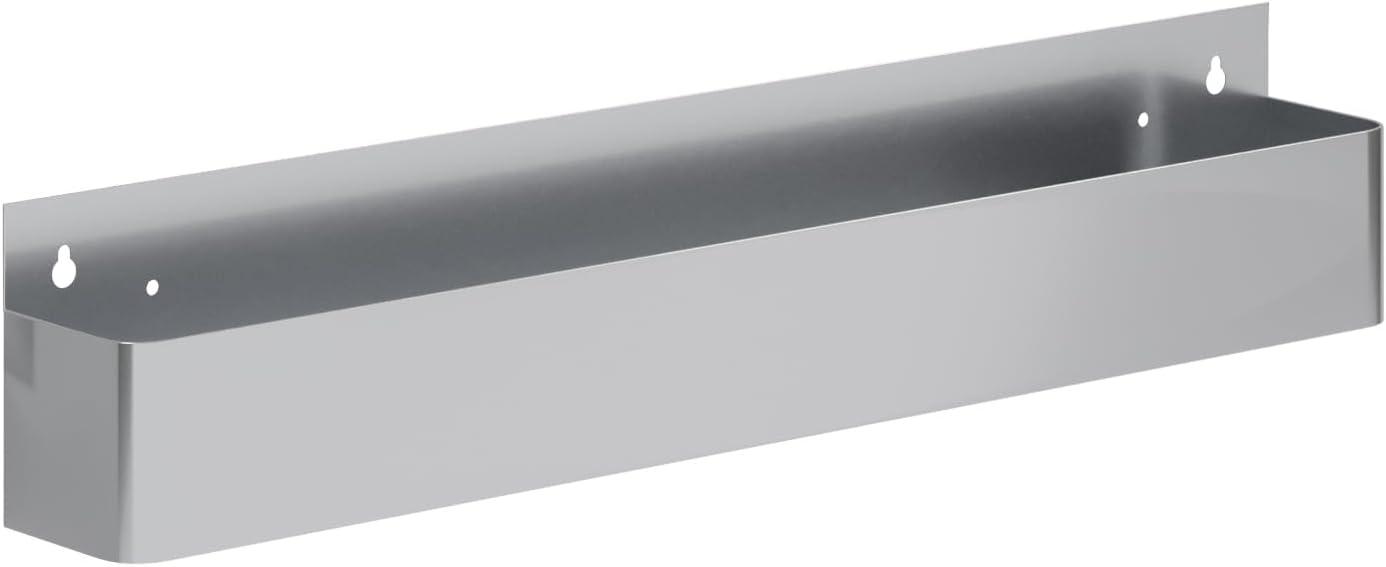 32 in Stainless Steel Speed Rail Rack for Commercial Bars