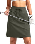SANTINY Women's 20ft' Knee Length Skorts for Tennis and Golf