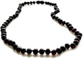 Amber Necklace for Women - 18in Handmade Baltic Necklace