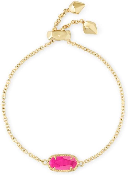 Elaina Adjustable Chain Bracelet for Women Gold-Plated Jewelry