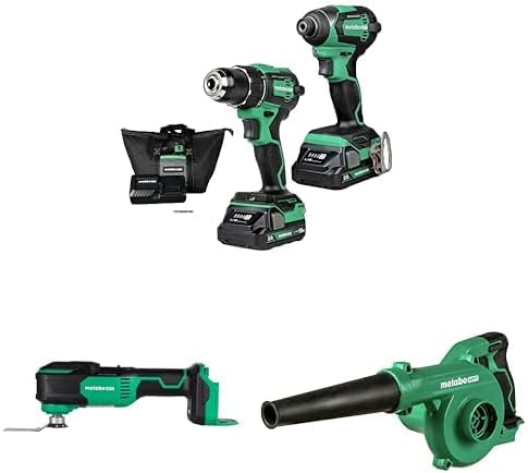 Metabo HPT 18V MultiVolt Cordless Drill & Impact Driver Combo Kit