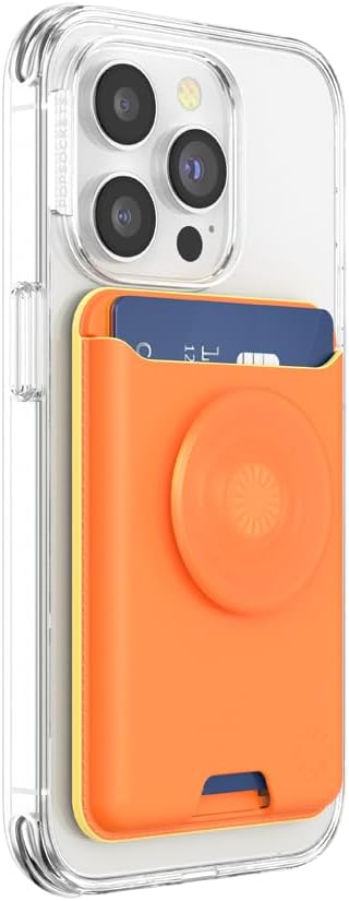 PopSockets Phone Wallet with Expanding Grip for MagSafe Use