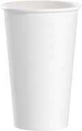 Solo Paper Hot Cups 16 Oz White (1000-Pack) - Durable, Heat-Resistant