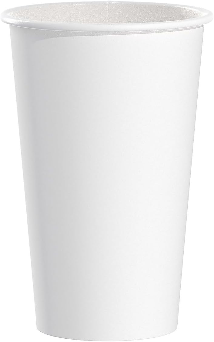 Solo Foodservice 16 Oz White Paper Hot Cups for Any Occasion